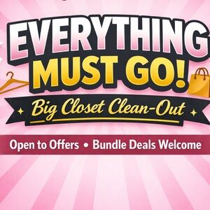 Closet Clean-Out Sale